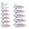 Wholesale Proberos Oblique Cut Sequins Bait 3g-60g Metal Spoon VIB Fishing Lures Gold/Silver Hard Baits