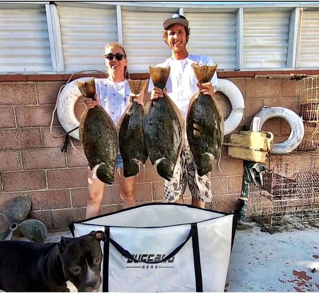 Buffalo Gear Insulated Larger Pesca Fish Bag Leakproof Fishing Kill Keep Ice Cold Fresh Portable Custom Fish Cooler Bag