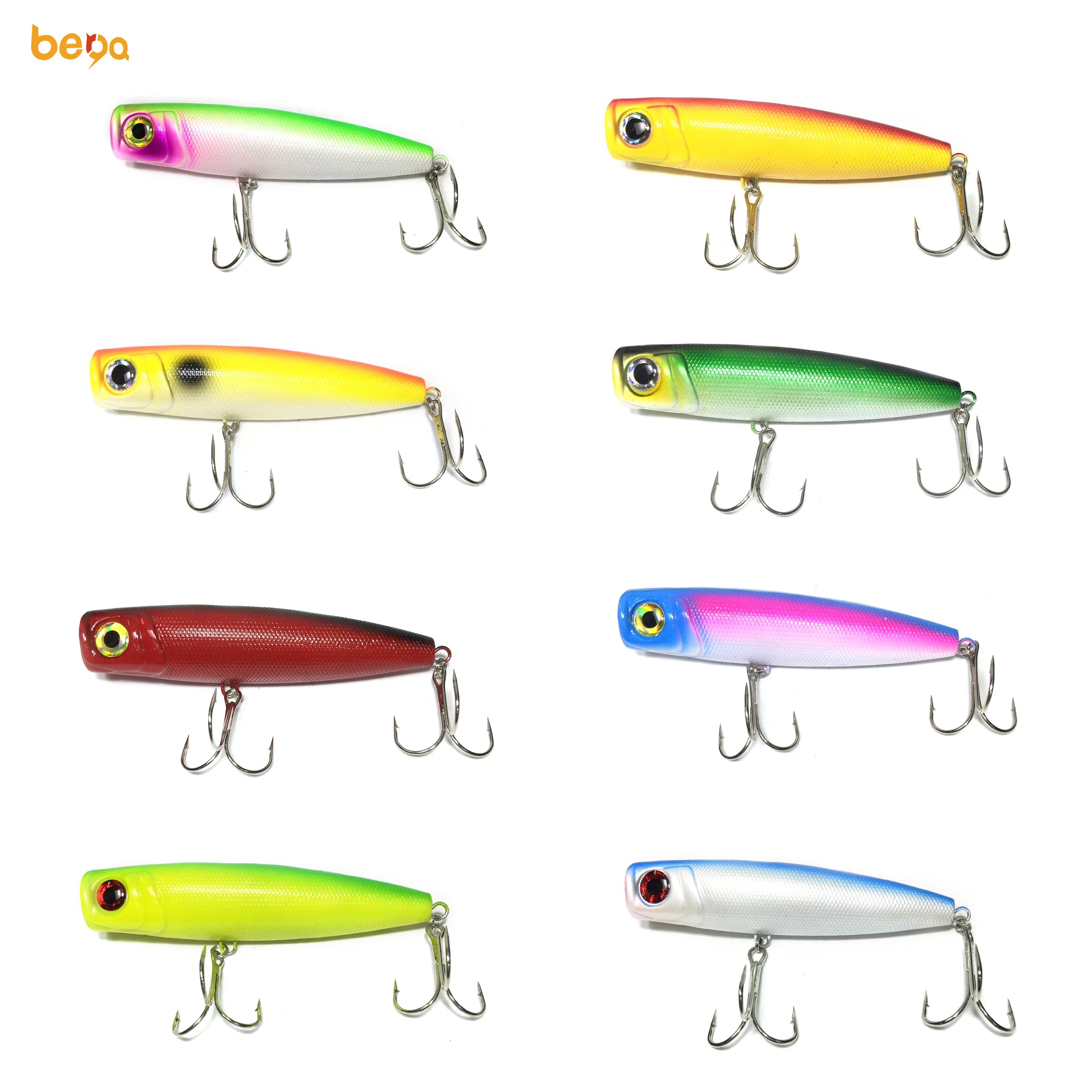 13cm 40g Popper Fishing Lure Stainless Steel Floating Popper Sea Bait with Jigging & Frog Lures for River Fishing