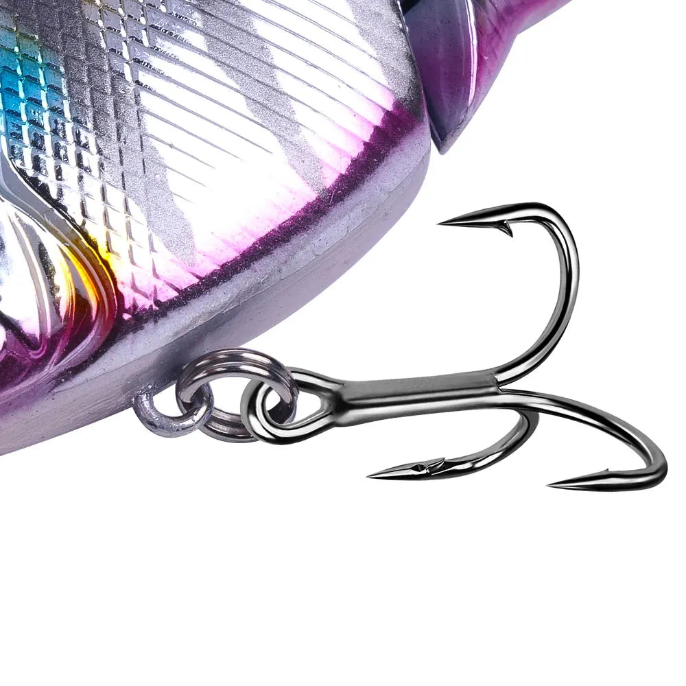 10pcs set 75mm 12g Jointed Fishing Swim Baits 2 Section Hard Plastic Minnow Bait Senuelos De Pesca