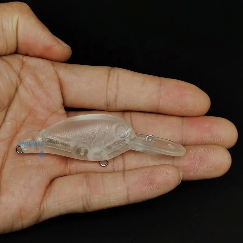 Unpainted Crankbait Blanks 75mm 7g Wholesale Fishing Lure Blanks