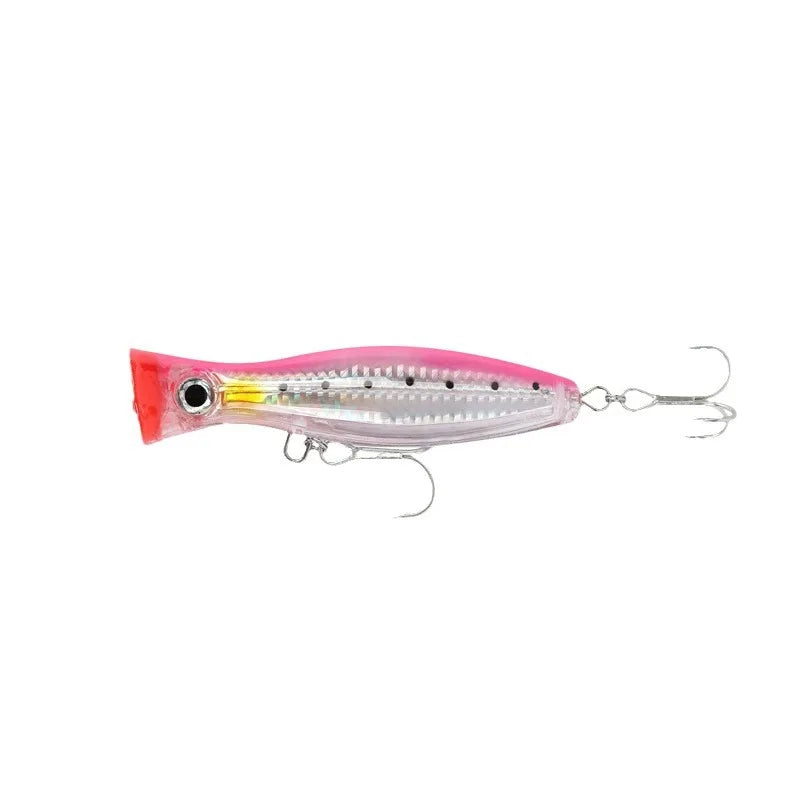 Custom Wholesale ABS Plastic 120mm Top Water Saltwater Fishing Bait Popper Lure