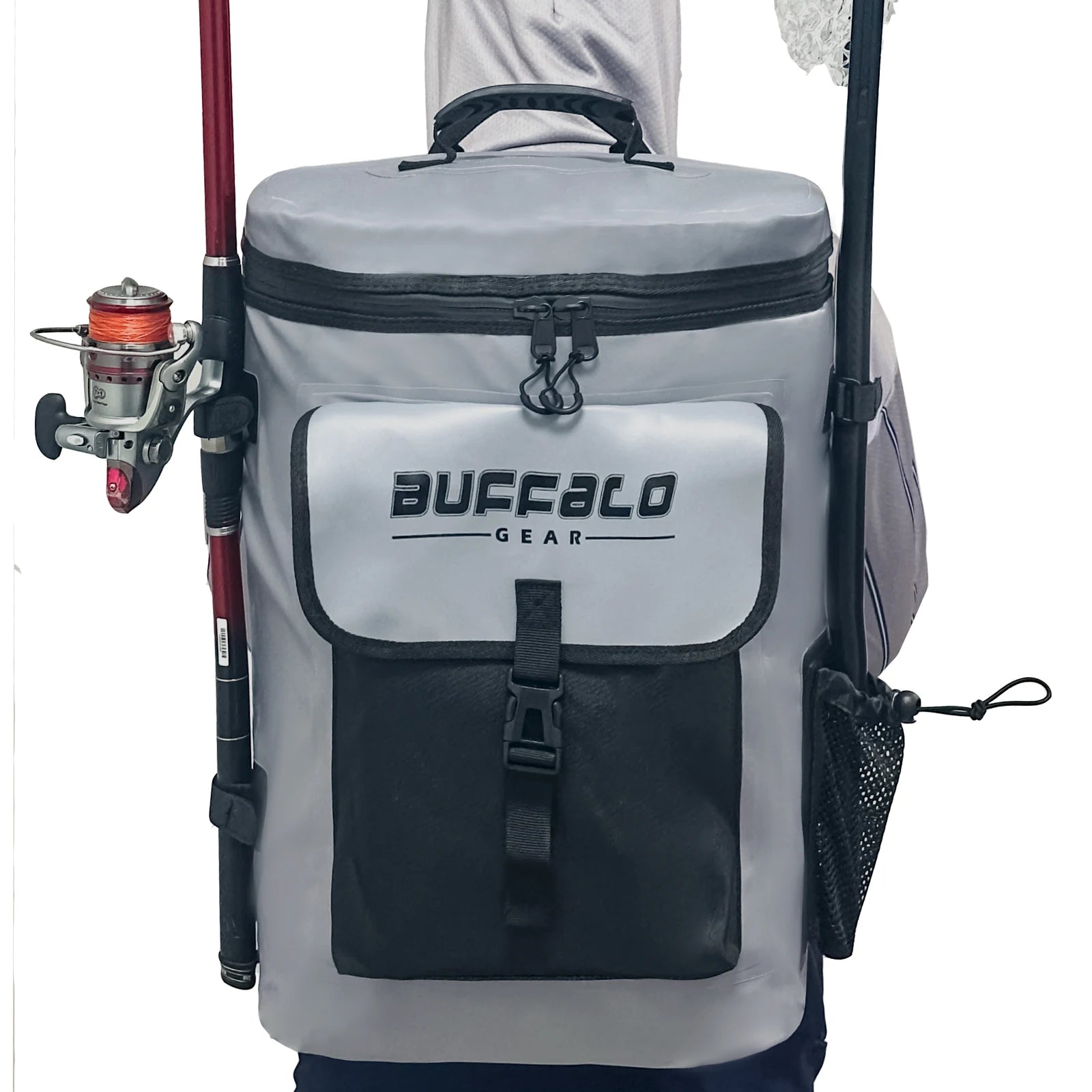 Buffalo Gear Insulated Larger Pesca Fish Bag Leakproof Fishing Kill Keep Ice Cold Fresh Portable Custom Fish Cooler Bag