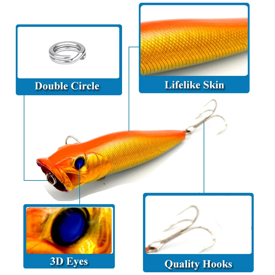 Fishing Lures 9CM 13G Minnow Wobblers Floating Bass Trolling Artificial Hard Bait Crankbait Carp Pesca Fishing Tackle