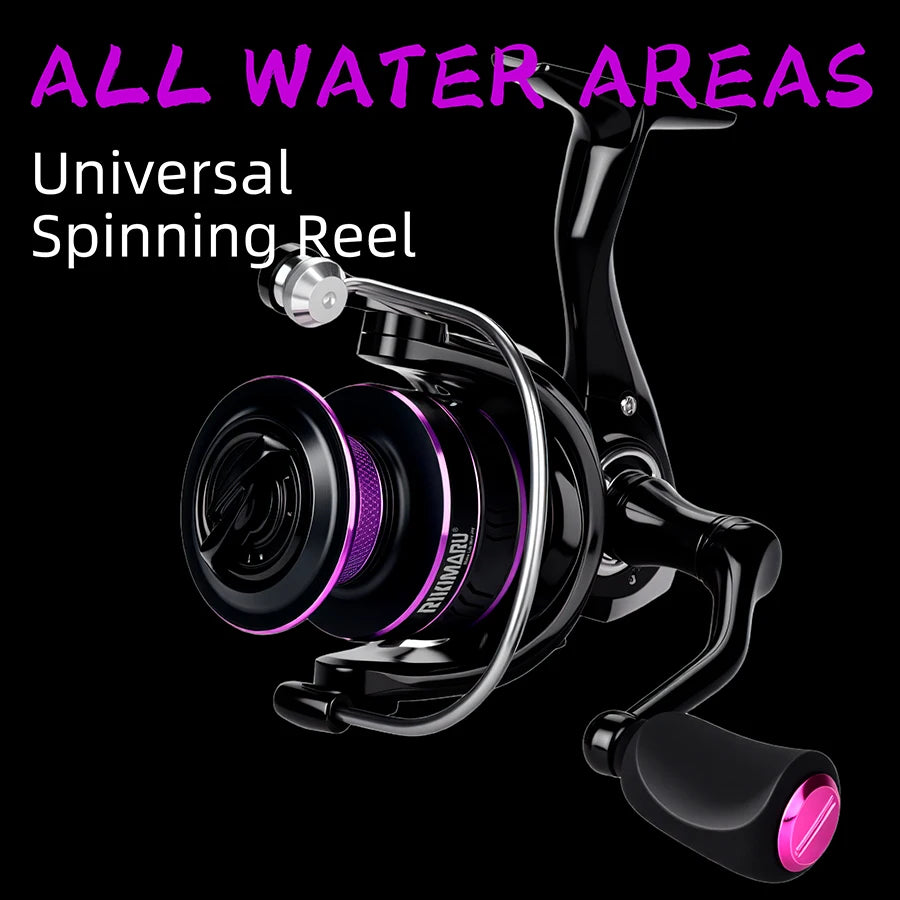 RIKIMARU Metal VT2000-7000 Spinning Fishing Reel Premium Quality  Reels Pancing Ultra Light Fishing and Sea Jigging Reels