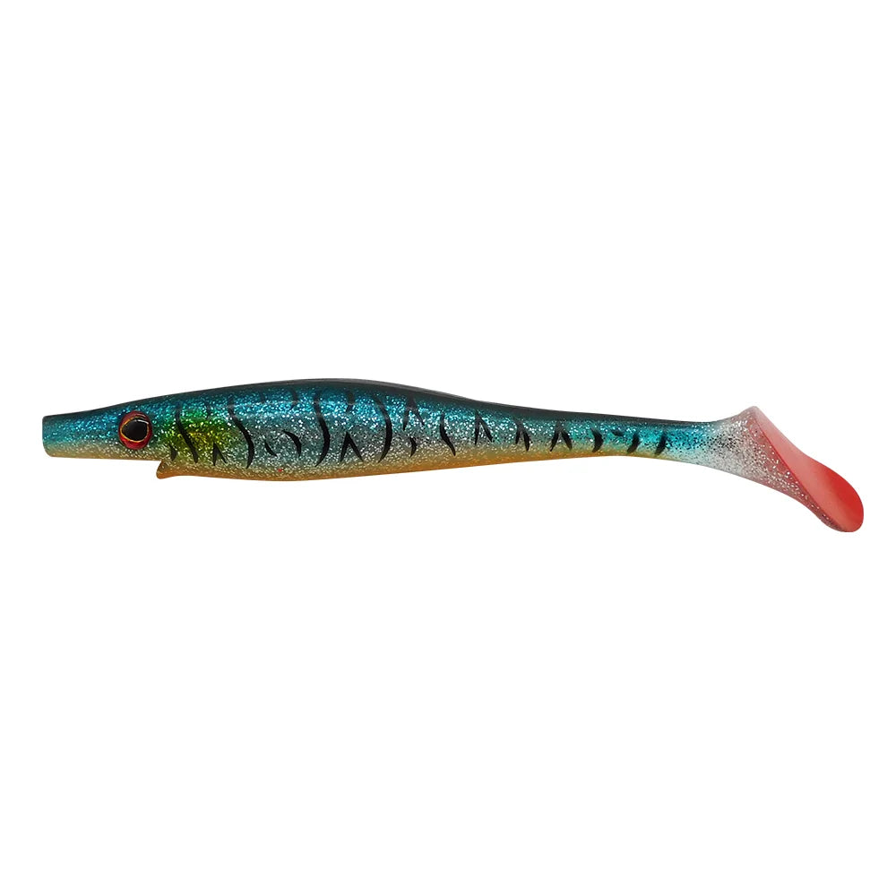ESFISHING Big fishing lure 200mm hog shad sea fishing for pike trout perch soft baits saltwater leurres souple swimbait