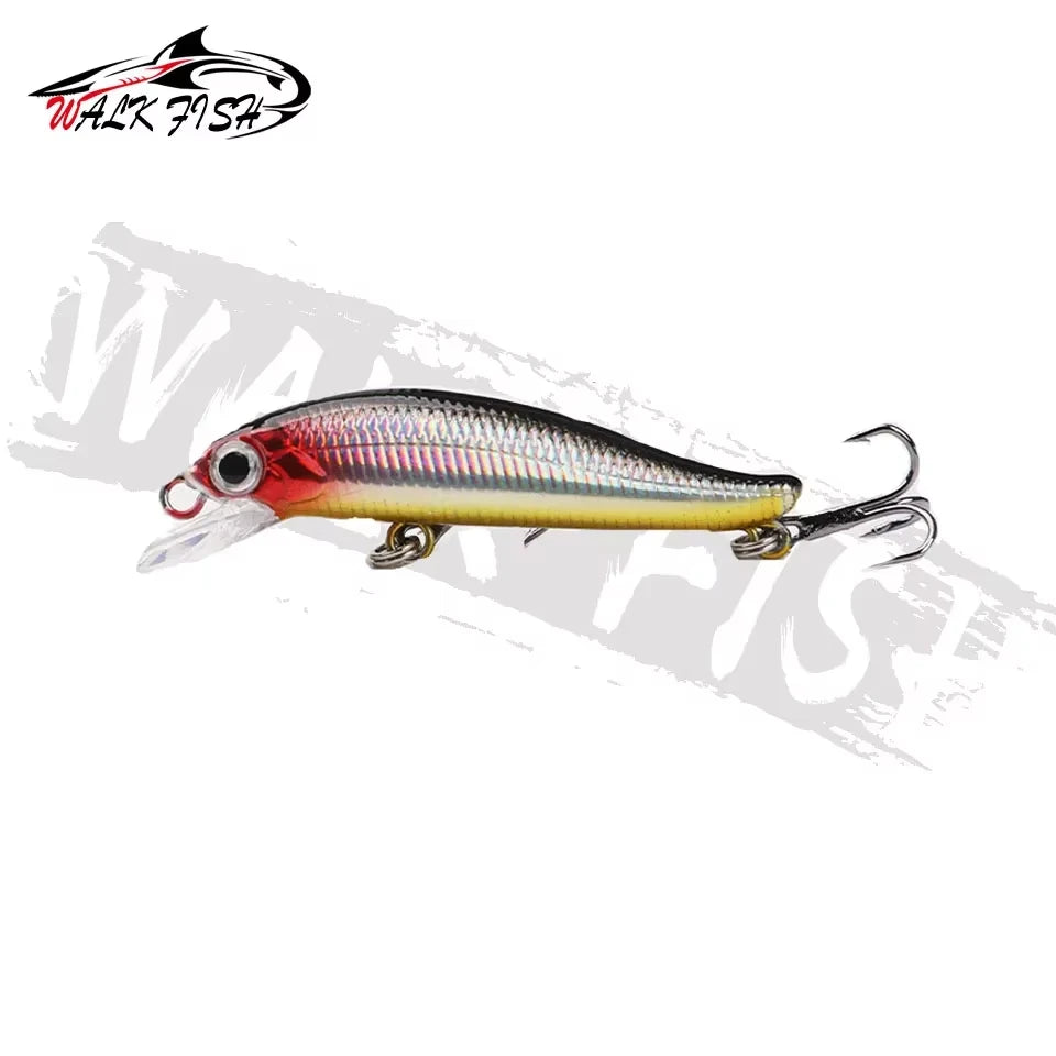 WALK FISH 5.5cm 4g Sinking Minnow Fishing Lures Trout Artificial Hard Bait Jerkbait Wobblers Crankbait Bass Carp Tackle Pesca