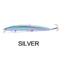 Fishing Lures 18cm 24g Crankbaits Hard Bait Isca Artificiais Pesca Sea Wobbler Swimming Baits Laser Minnow