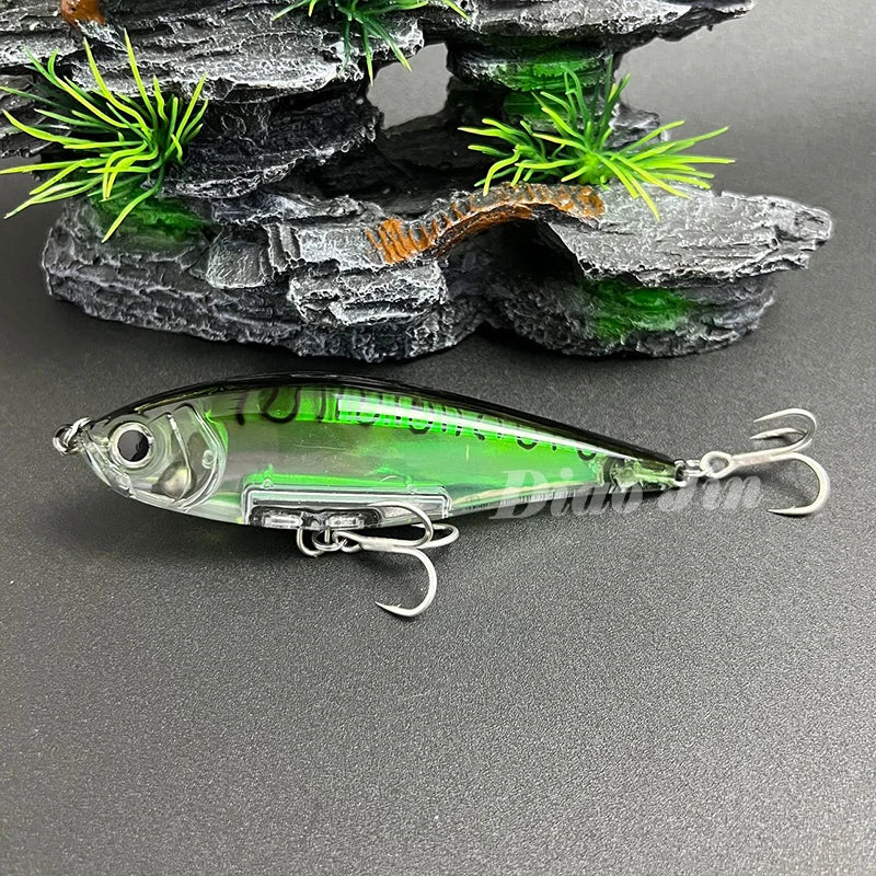 Seabass Fishing 11cm 30g Pencil Lures Saltwater Pesca Artificial Twitchbaits Trout Fishing Pesca Artificial Wobblers Carp Fish