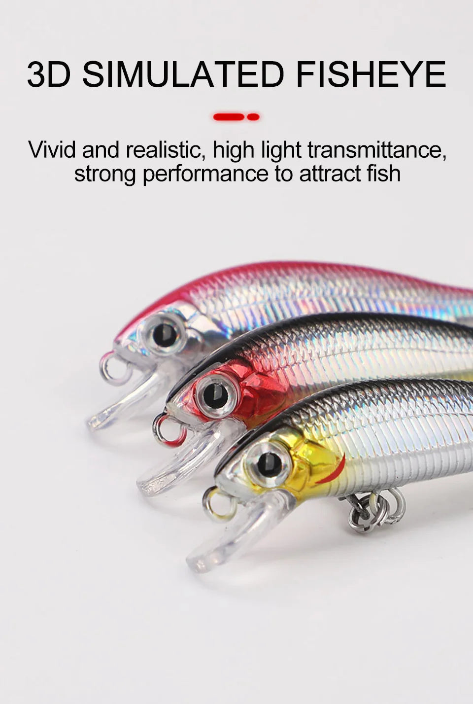 WALK FISH 5.5cm 4g Sinking Minnow Fishing Lures Trout Artificial Hard Bait Jerkbait Wobblers Crankbait Bass Carp Tackle Pesca