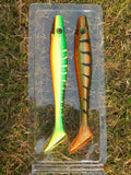 ESFISHING Big fishing lure 200mm hog shad sea fishing for pike trout perch soft baits saltwater leurres souple swimbait