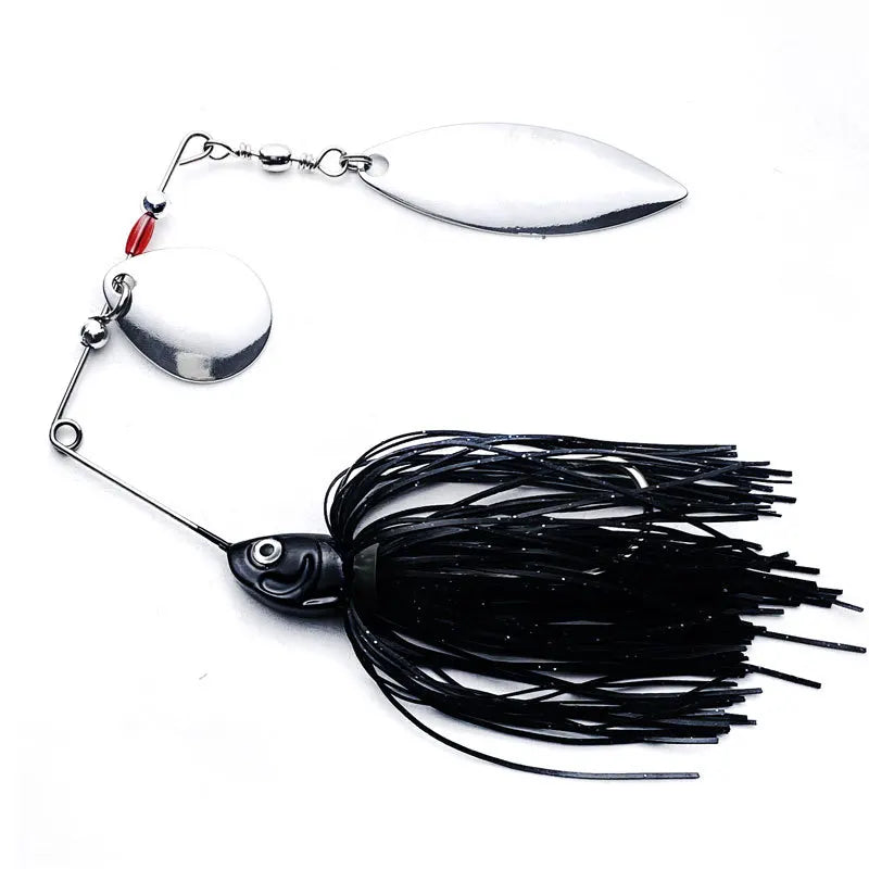 Swim Jigs Fishing Lure Silicone Artificial Bait Skirts Casting Jig Sharp Hook Spinners Spinnerbait Metal Trout Spoon Bass Pike