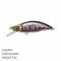 Fishing 64mm 7.6g Swimbaits Bass Big Fish Crankbaits Fishing Lure Sinking Wobblers for Pike Minnow Lure Fishing Tackle